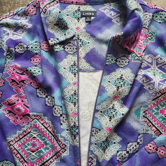 Aztec Print Jacket - Picture 6 of 6